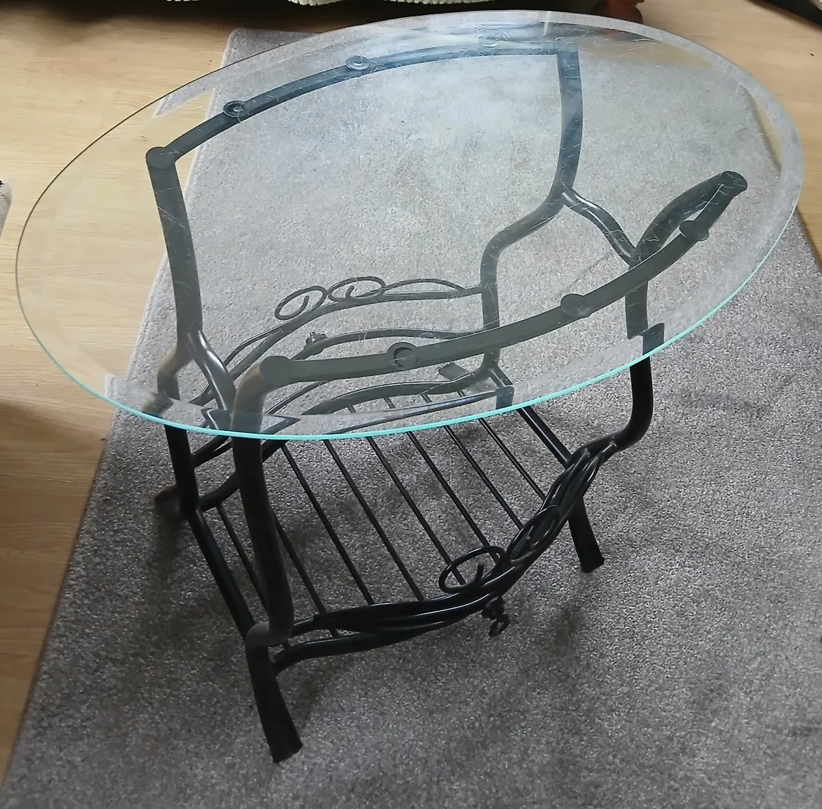 Glass Top Table - Image 1