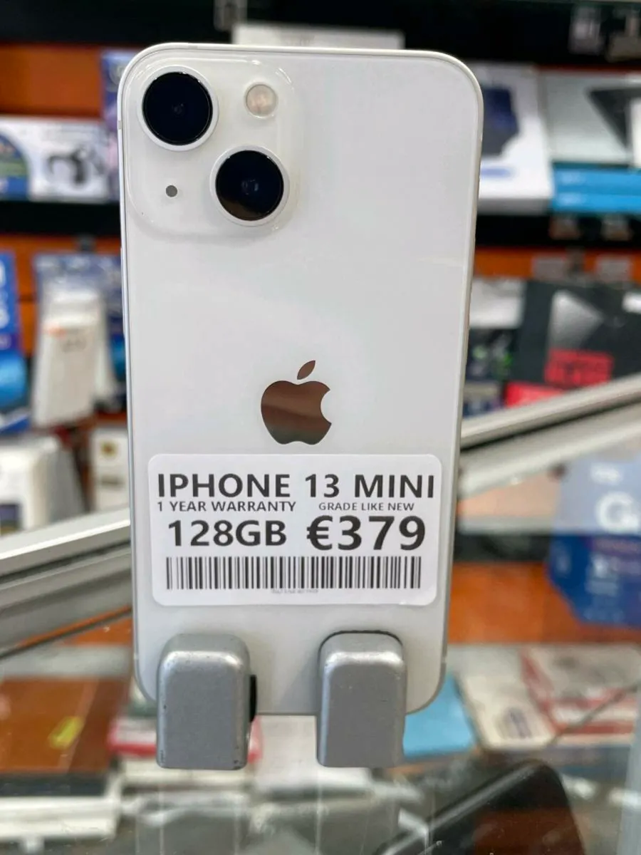 IPHONE 13 MINI 128GB, 1 YEAR WARRANTY, UNLOCKED - Image 1