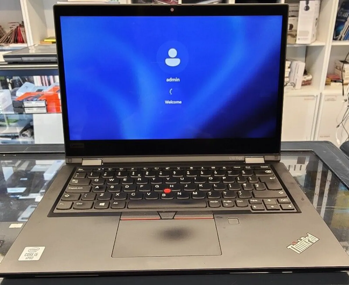Lenovo ThinkPad L13 Yoga Laptop 2 in 1 i5-10310U (10th Gen) 16GB RAM, 256GB SSD Windows 11 Pro Convertible TOUCHSCREEN with Pen - Image 4