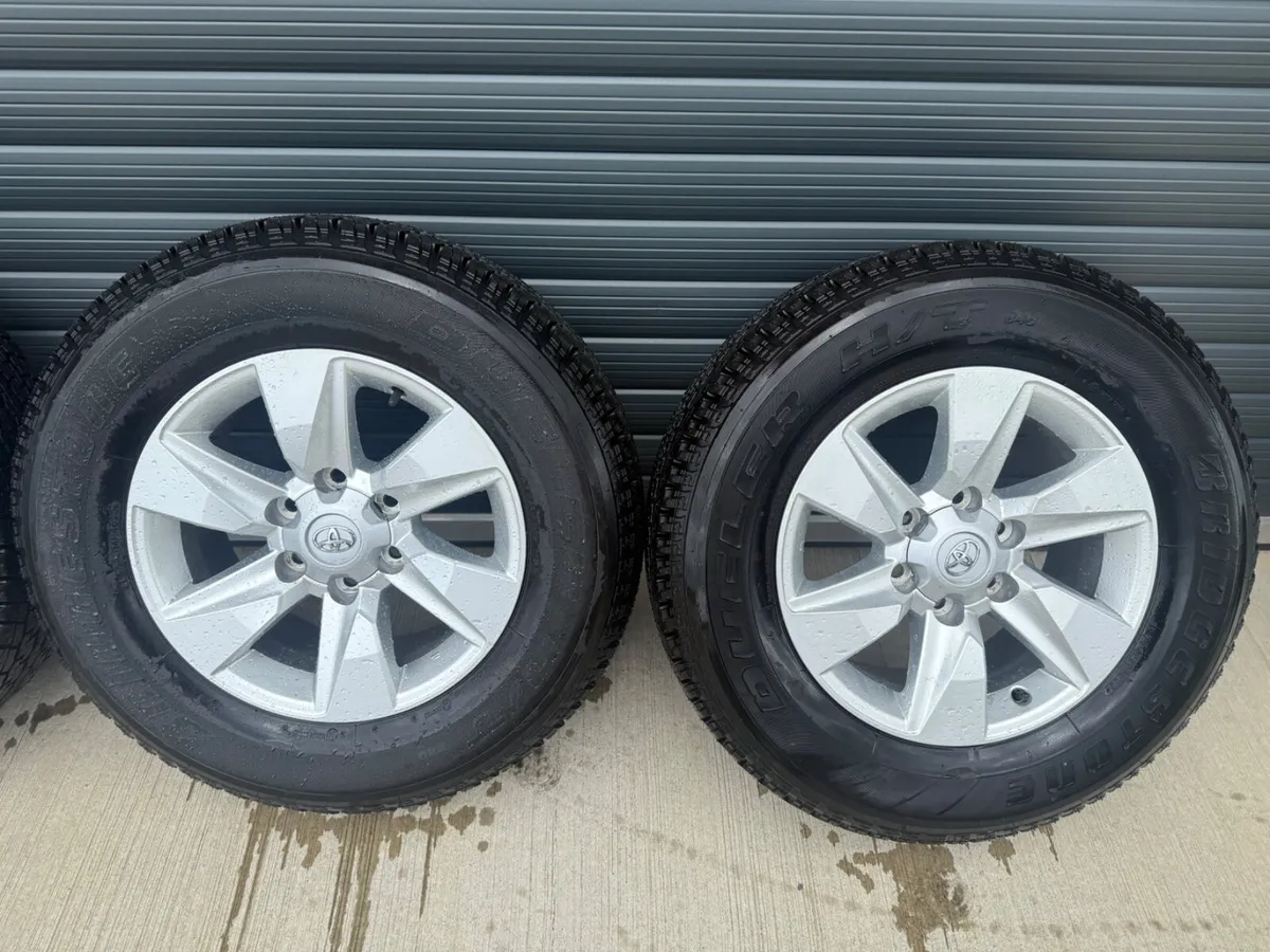 Toyota landcruiser alloy wheels - Image 3