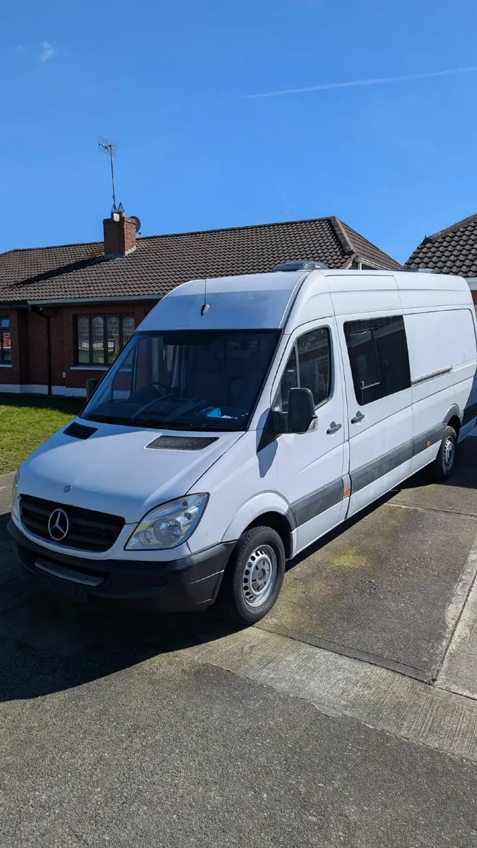 2010 LWB Mercedes Sprinter Campervan Project - Image 1