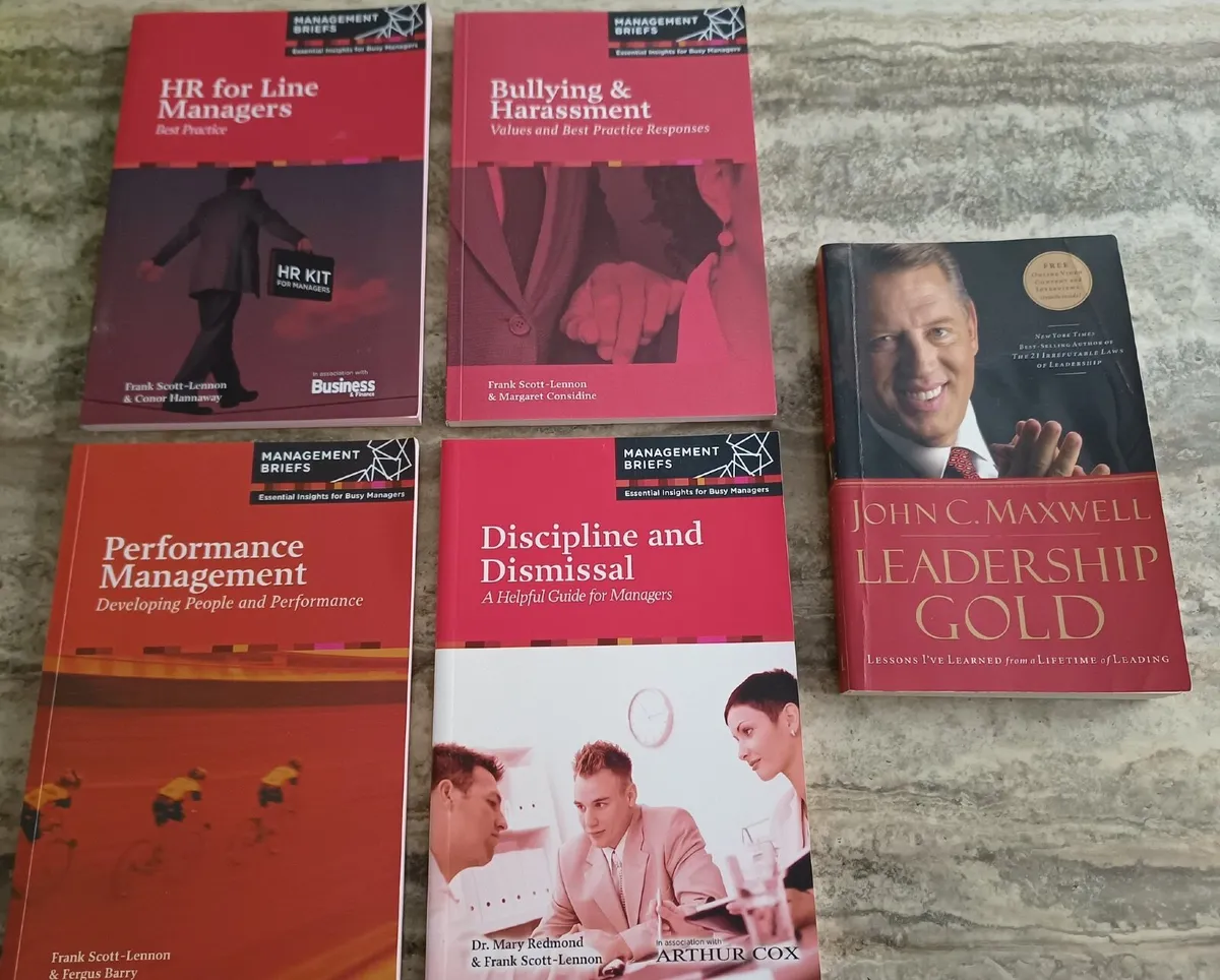 5 Management/Leadership Books - Image 1