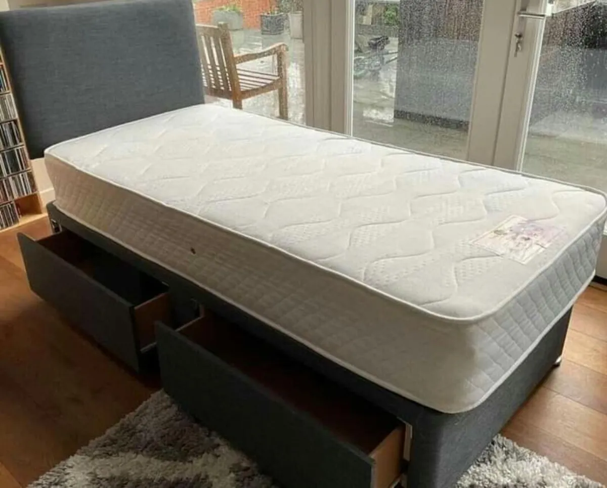 New 3FT SINGLE DIVAN BEDS - Image 1