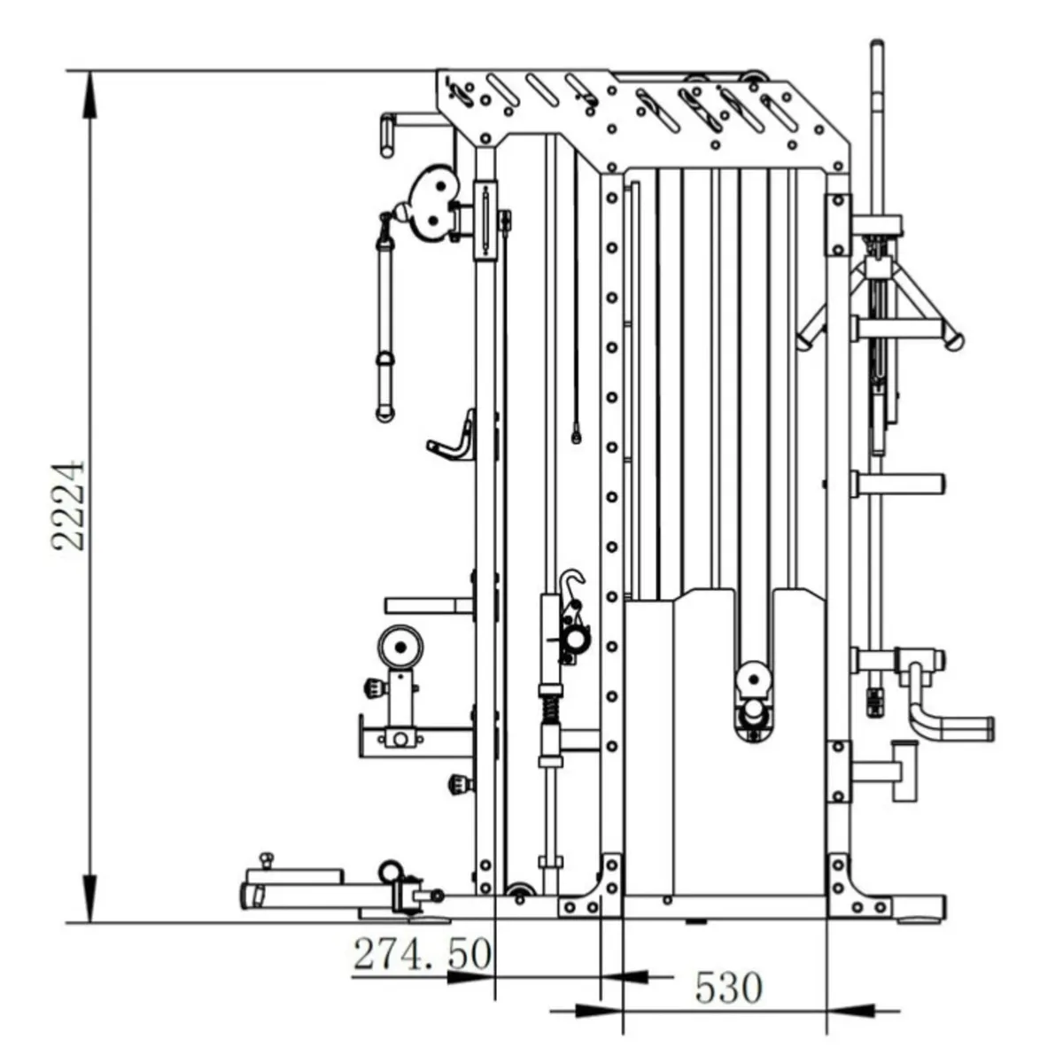 Hammer Multigym Autark Smith Machine - Image 4
