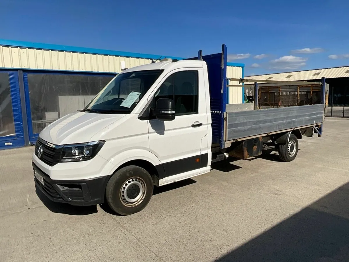 VOLKSWAGEN CRAFTER CR35 DROPSIDE PICKUP - Image 4