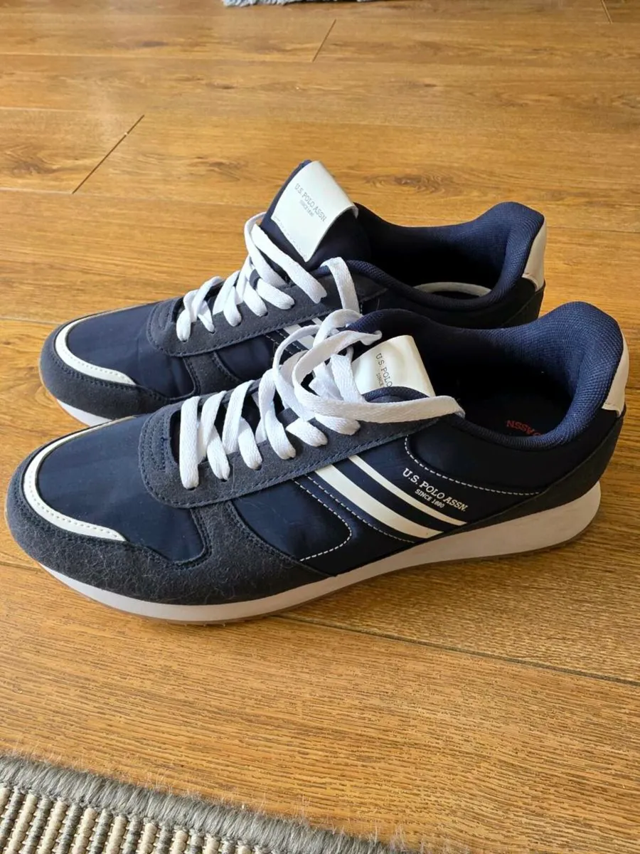 US Polo Assn Trainers worn once - Image 2