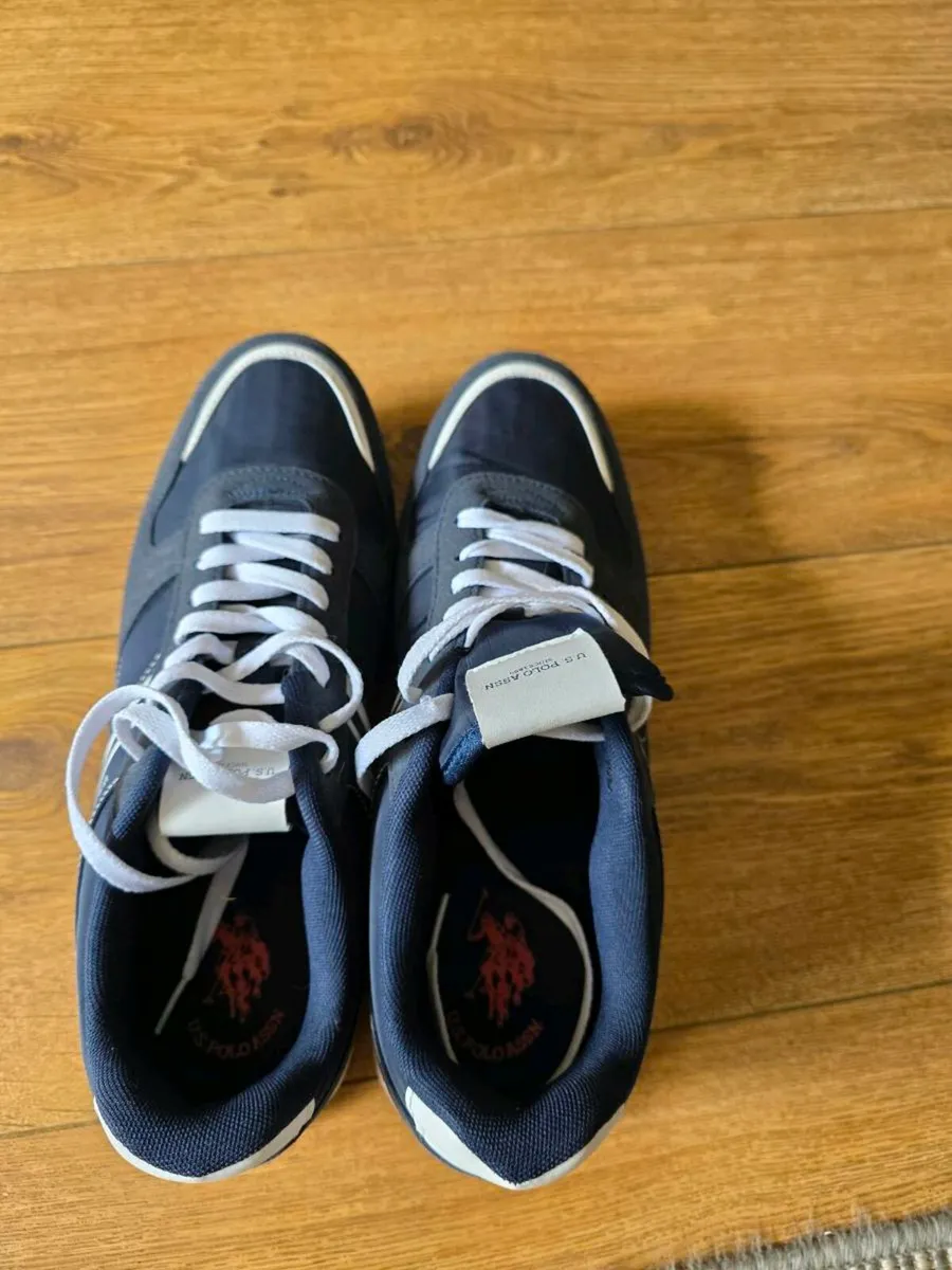 US Polo Assn Trainers worn once - Image 3