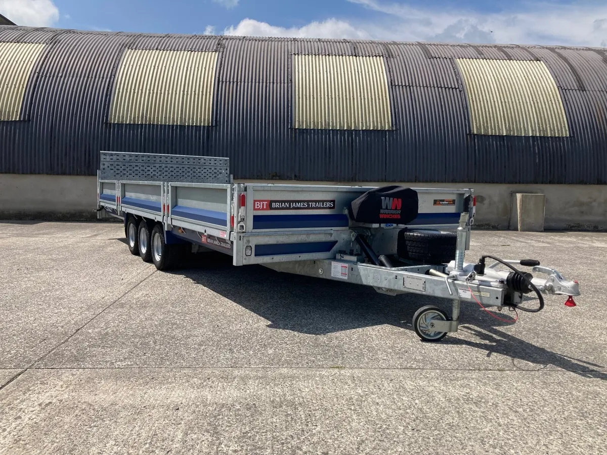 Brian James Connect tiltbed trailer - Image 1