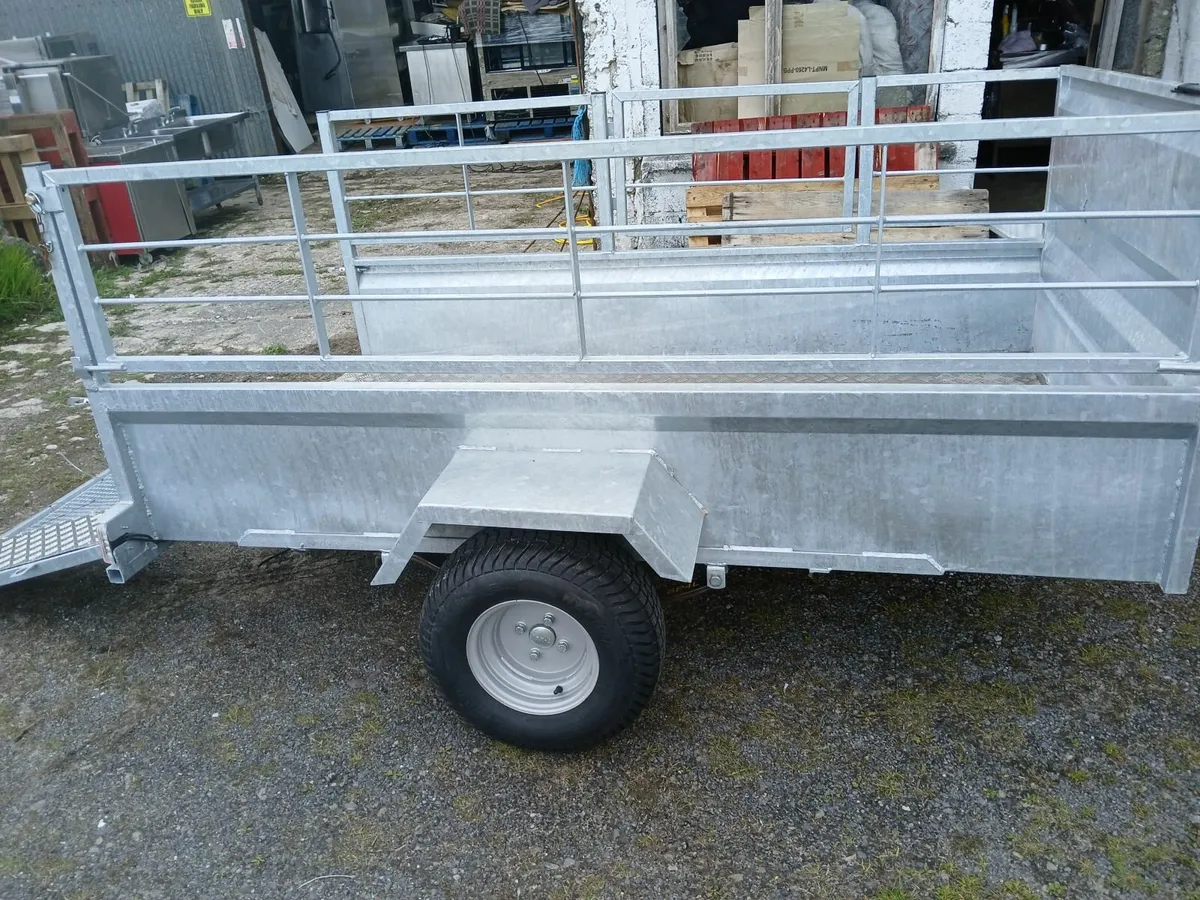 Trailer new..7/4...ramp doir sides . Delivered - Image 4
