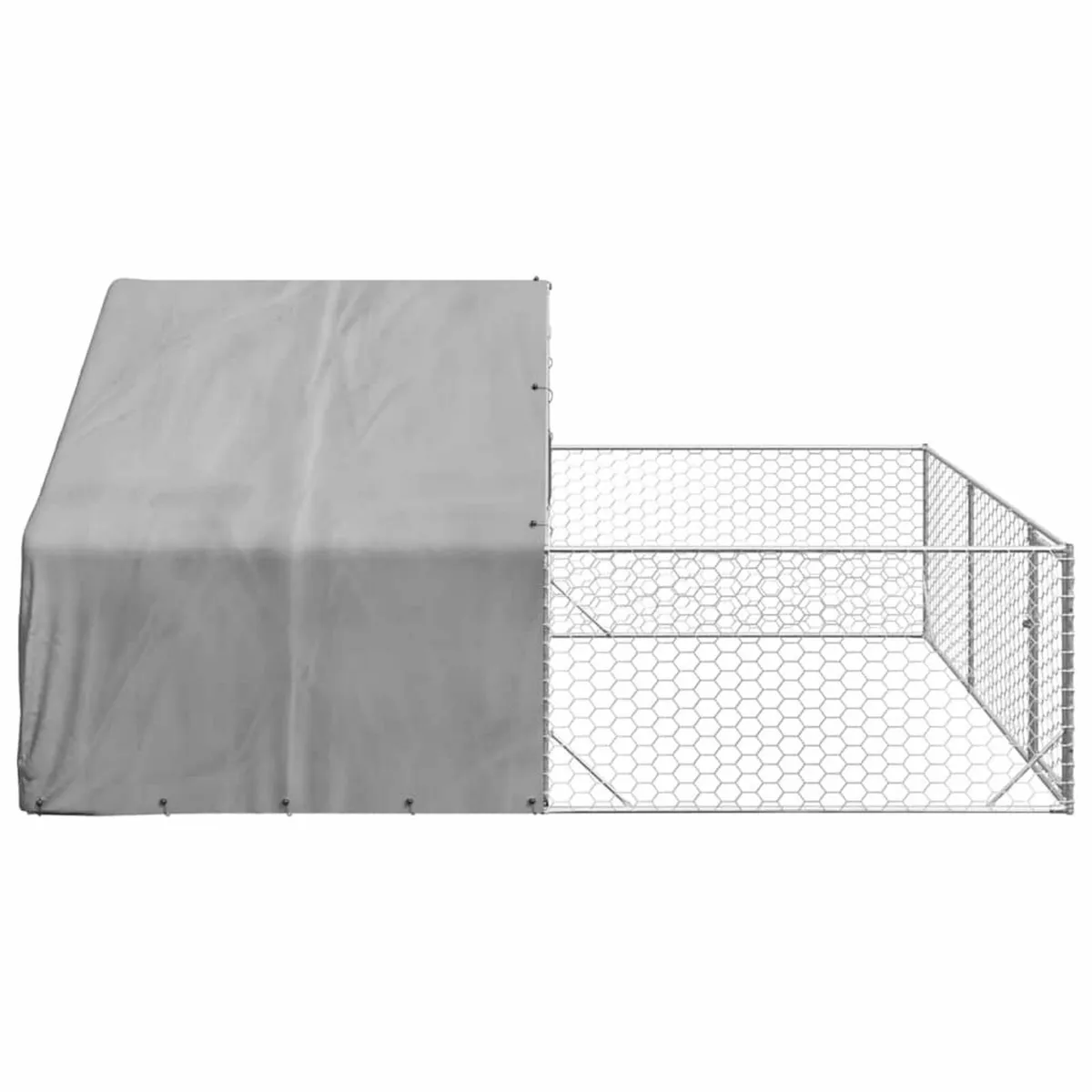 [Free P&P] New Outdoor Dog Kennel with Run 4x3x1.9 - Image 3