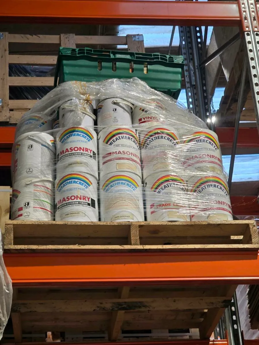 Pallet of Paint mixed colours joblot - Image 2