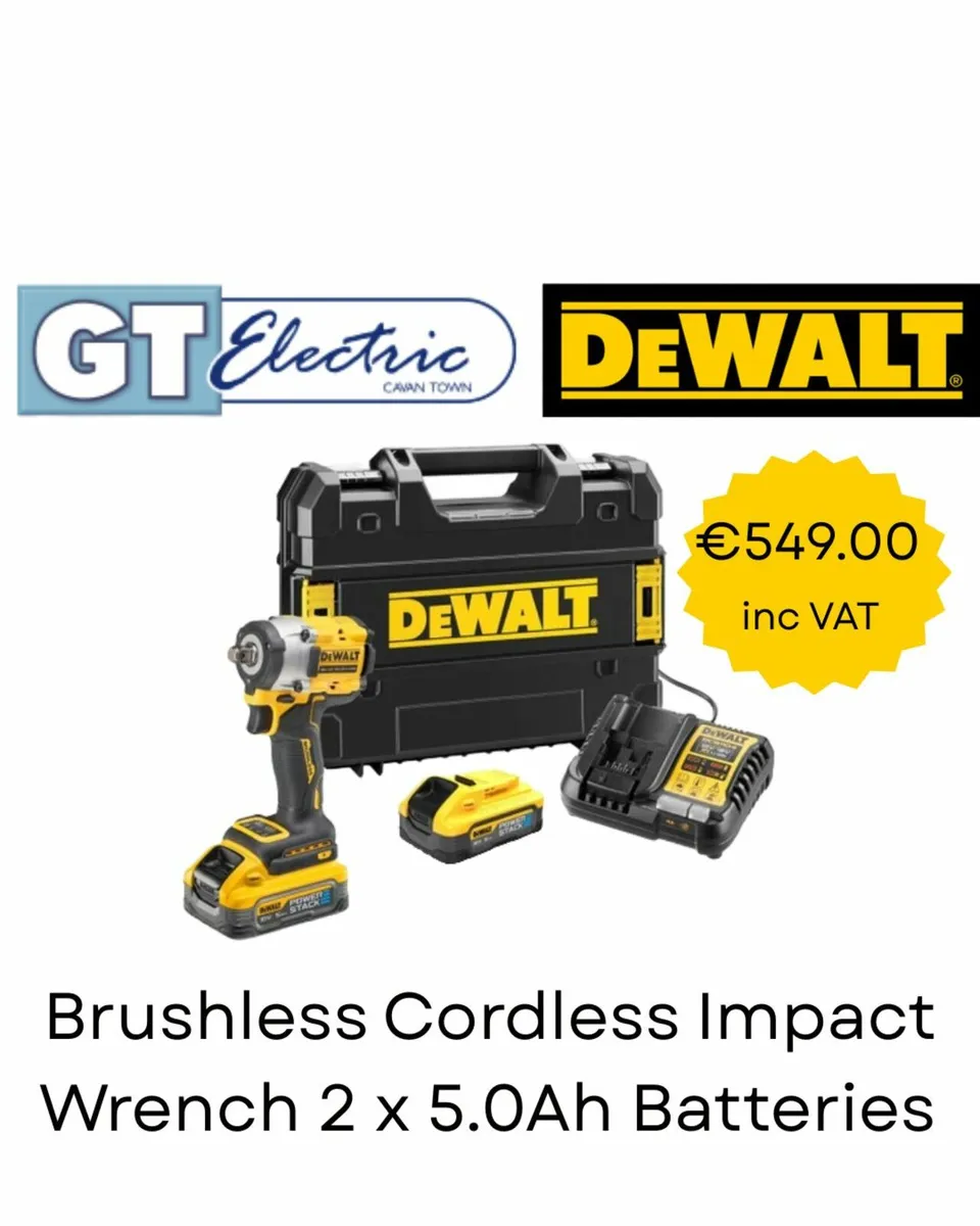DCF921H2T Brushless Cordless Impact Wrench Kit