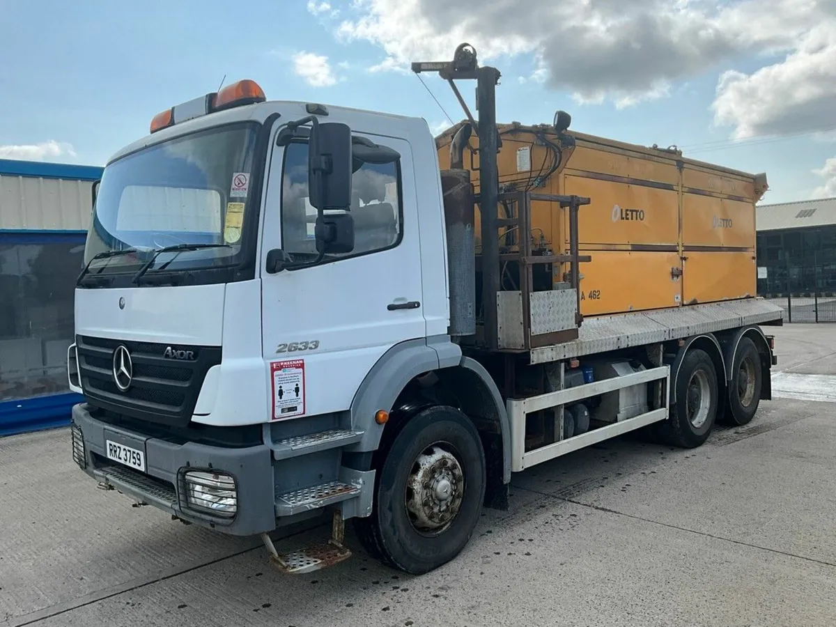 MERCEDES ATEGO 2633 6x4 26 TON HOTBOX LORRY - Image 3
