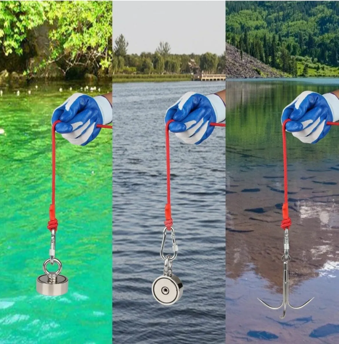 Super Strong Magnet Fishing Double Sider 75mm - Image 3