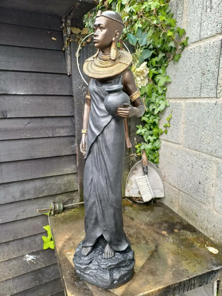Large Vintage African Figure - Image 1