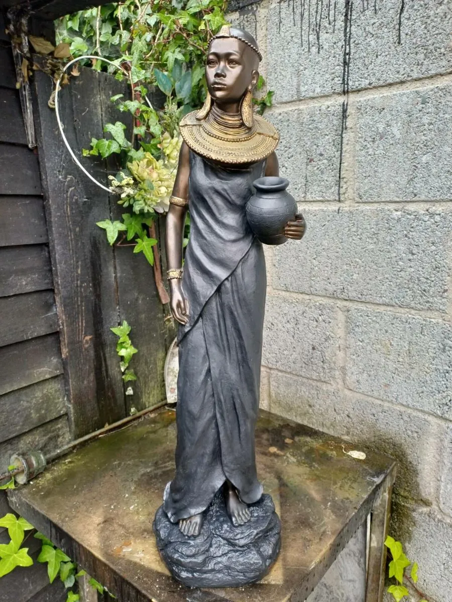 Large Vintage African Figure - Image 2