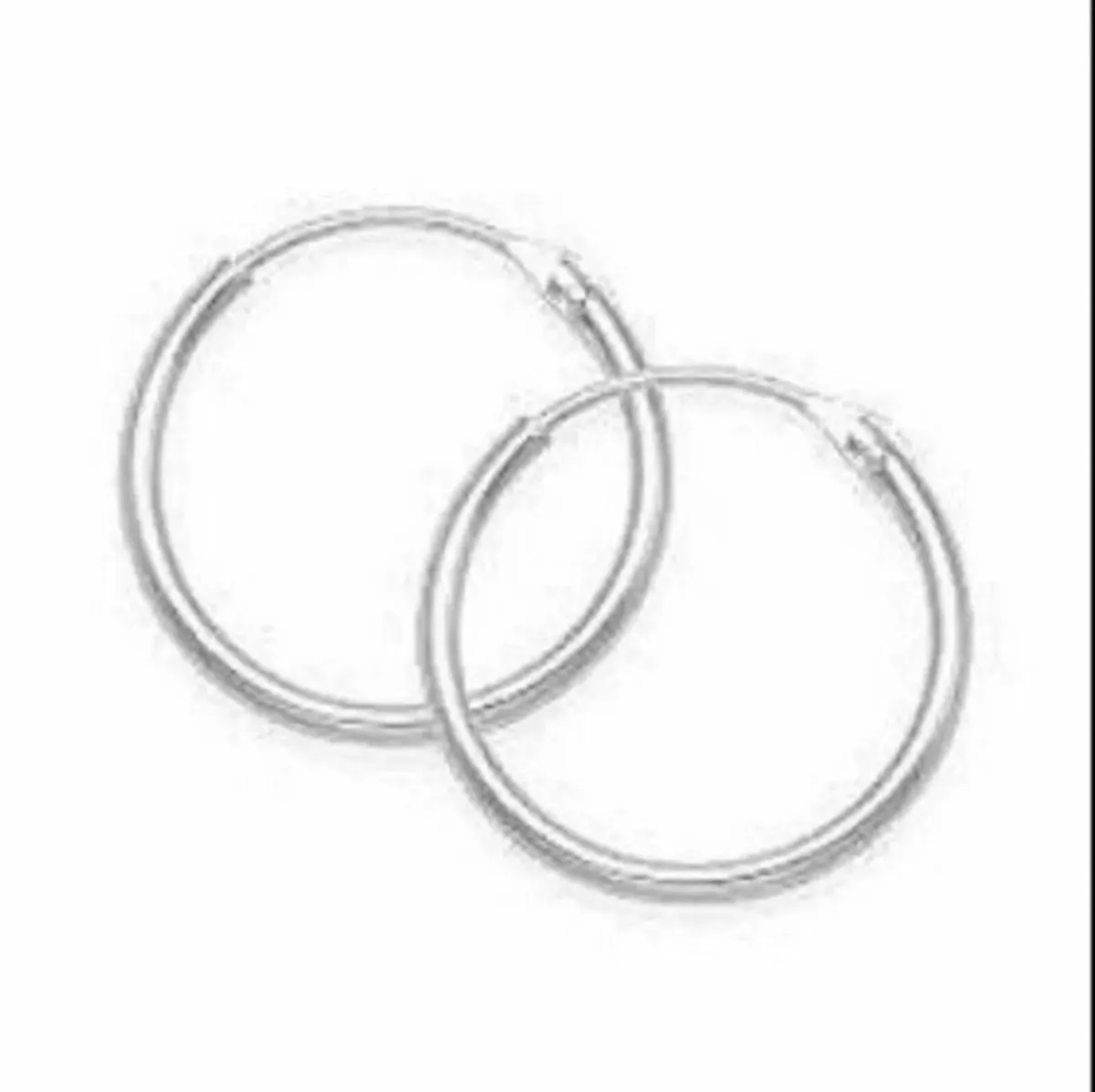 BNIB Silver Sleeper Earrings - Image 1