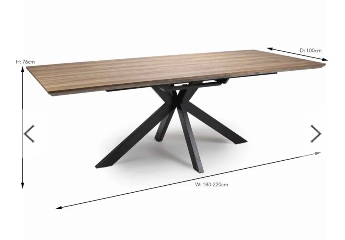 Extendable Manhattan Kitchen Table Used - Image 3