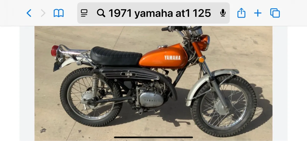 Wanted Yamaha 125 AT1 Trials