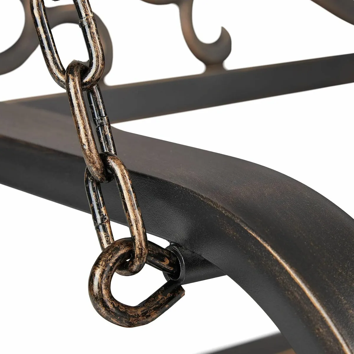 Hanging Bench, 2-Seater vintage style - Image 3