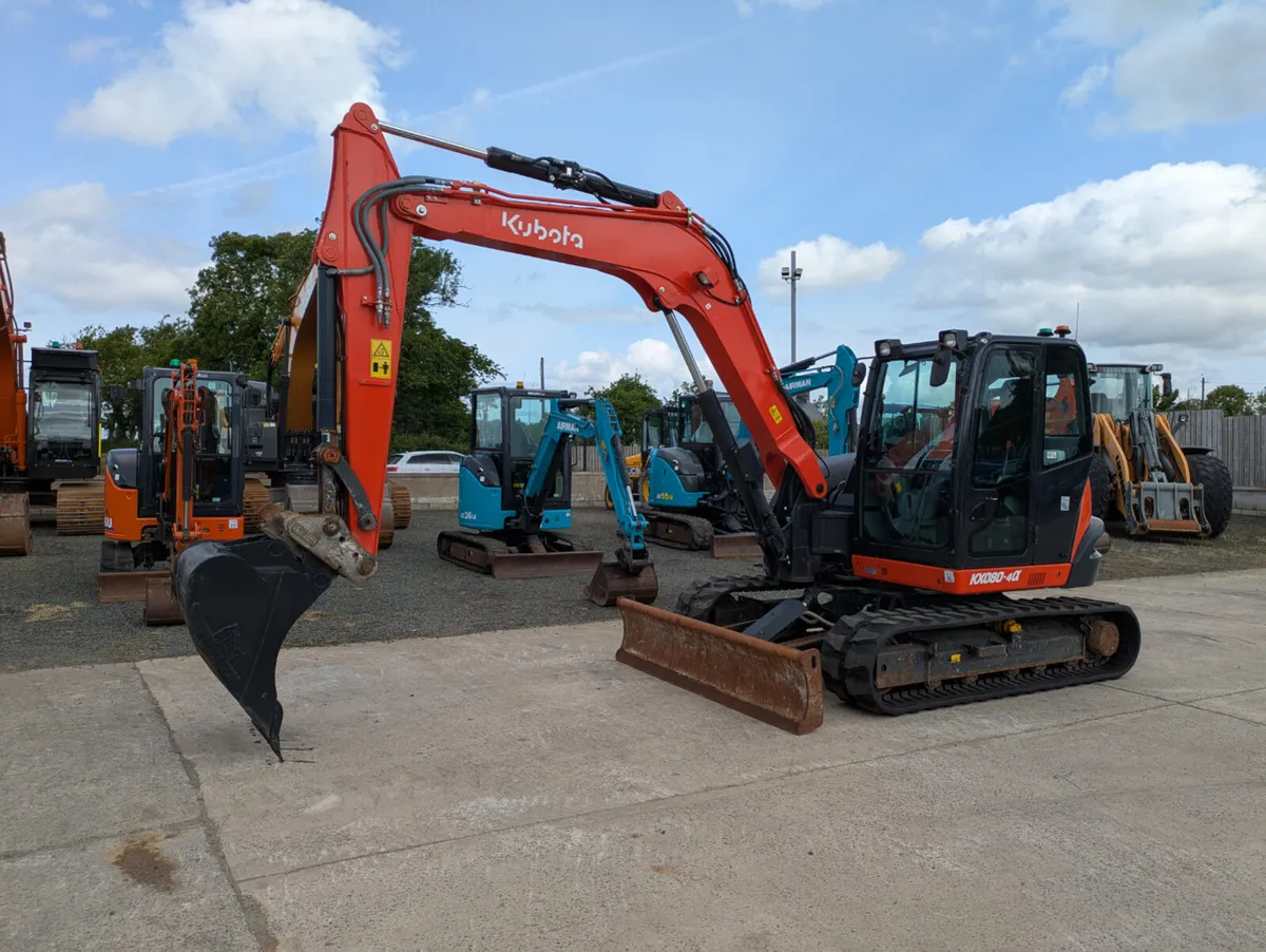 2022 KUBOTA KX080-4a2 - Image 1