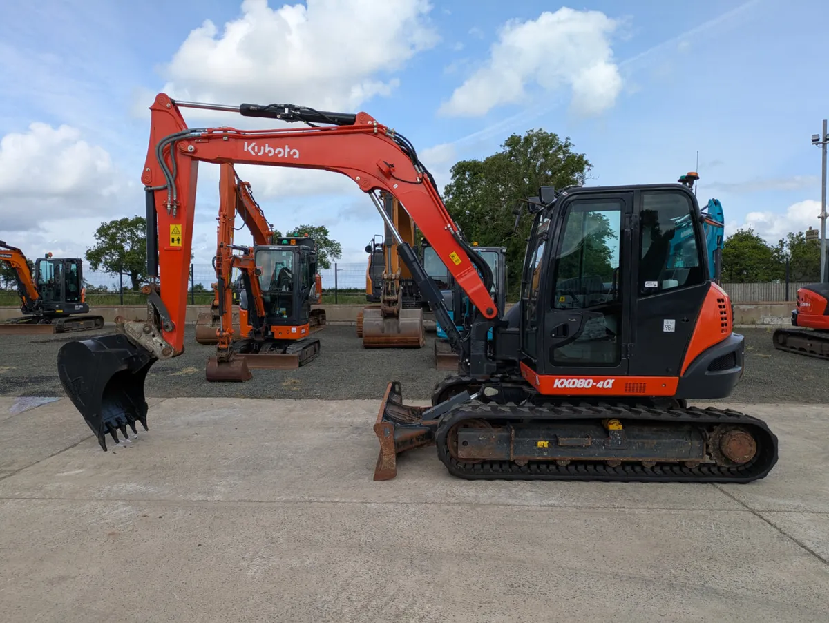 2022 KUBOTA KX080-4a2 - Image 2