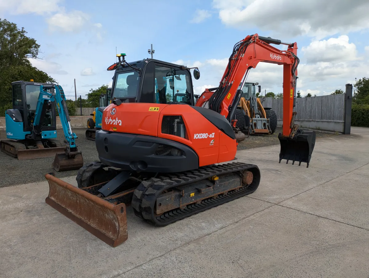 2022 KUBOTA KX080-4a2 - Image 3