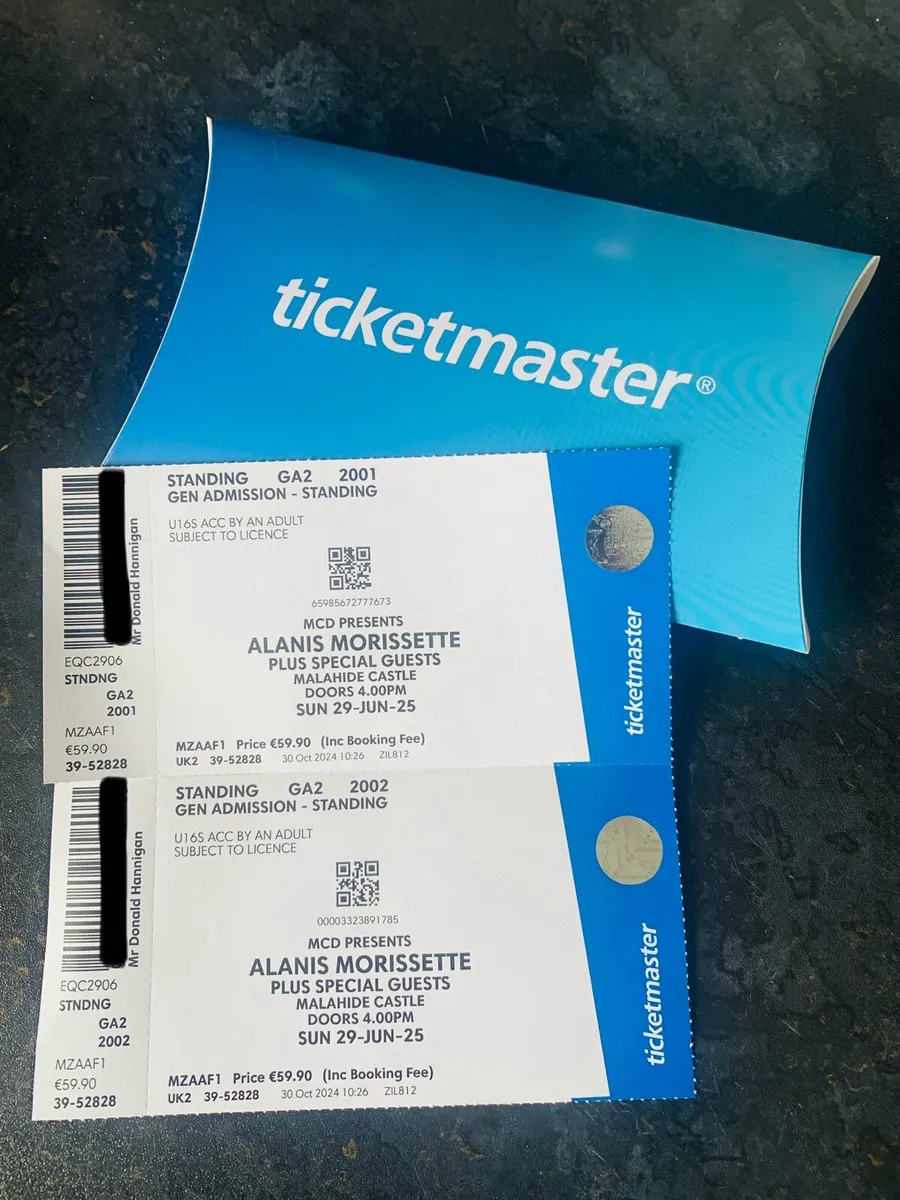 2 x Alanis Morissette @ Malahide Castle- June 29th - Image 2