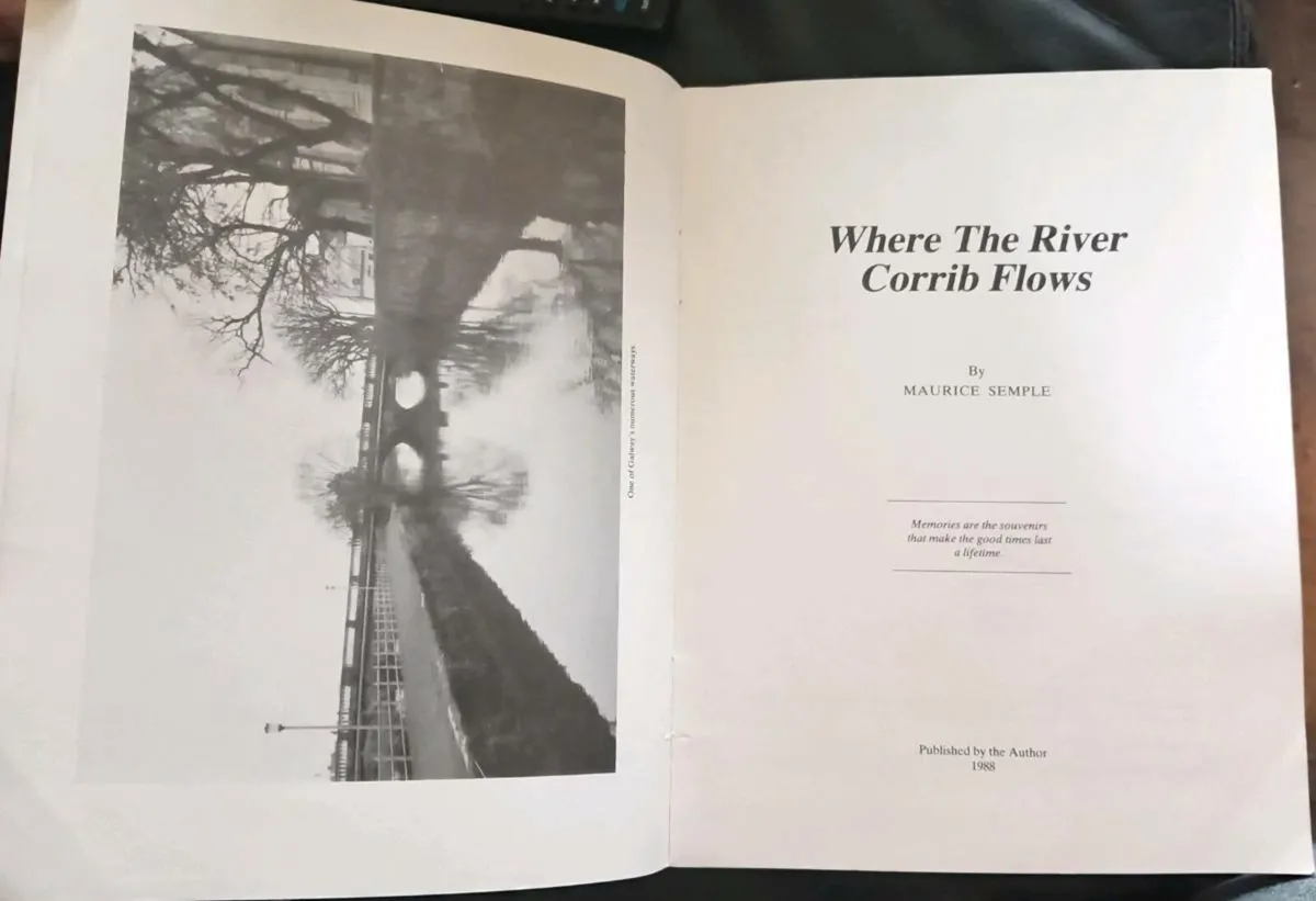 Where the River Corrib Flows 1988 Book - Image 2