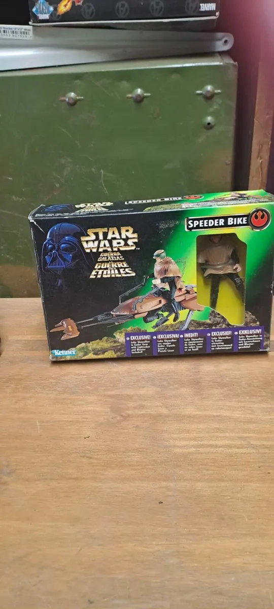 Star Wars POTF 2 Luke and Speeder Bike - Image 3
