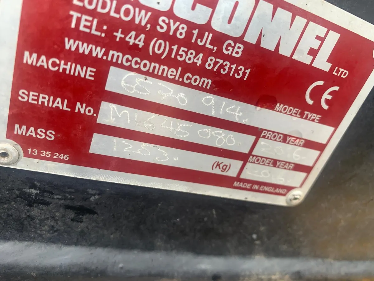 MCCONNEL PA6570T REVOLUTION & 1.5m HEAD - Image 2