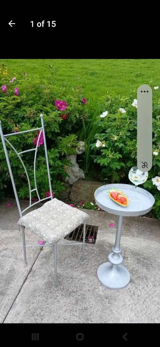 Garden bistro set - Image 1