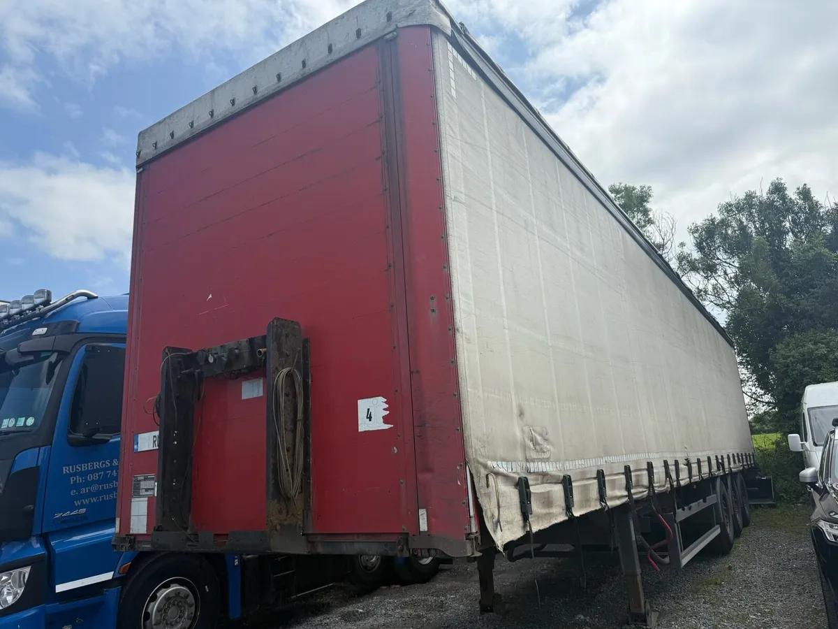 Curtainsider Tralier - Image 1