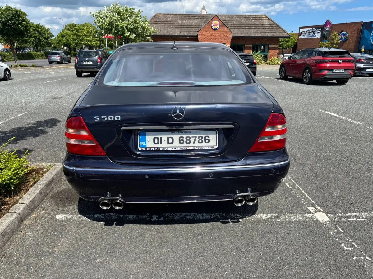 2001 Mercedes S500 V8 - Image 4