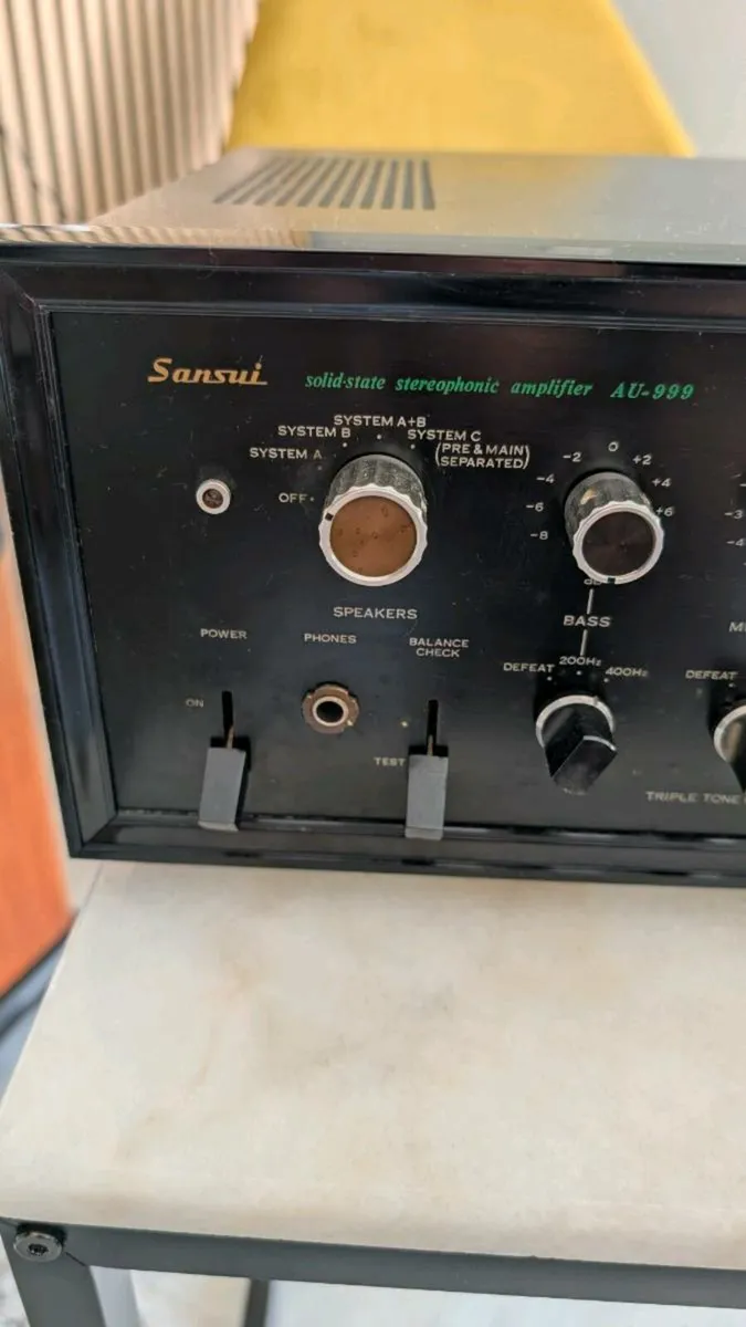 Vintage Sansui AU-999 Solid State amplifier - Image 2