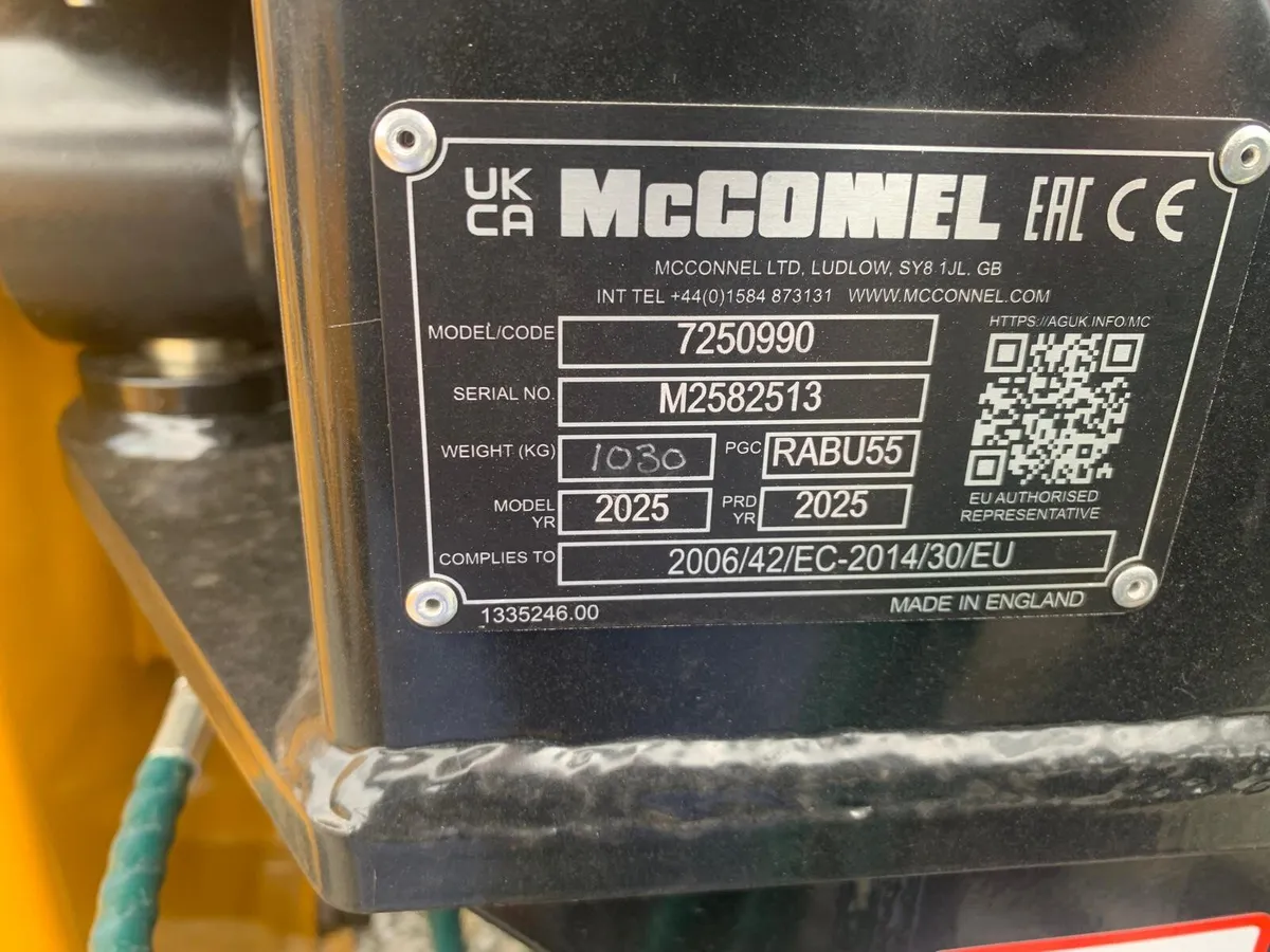 MCCONNEL PA5455 CABLE CONTROL, NEW - Image 3