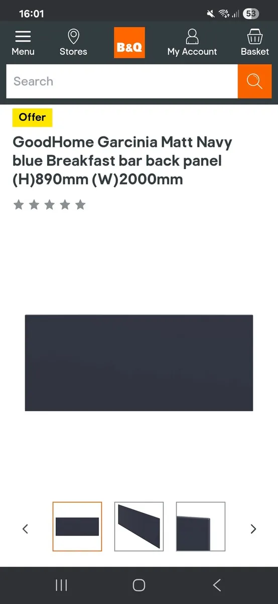 6 Kitchen Panels Still In Packaging - Image 2