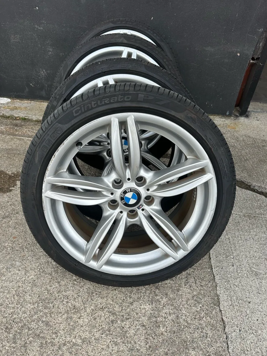 Genuine BMW F10 19” 351 Alloys and Tyres - Image 2