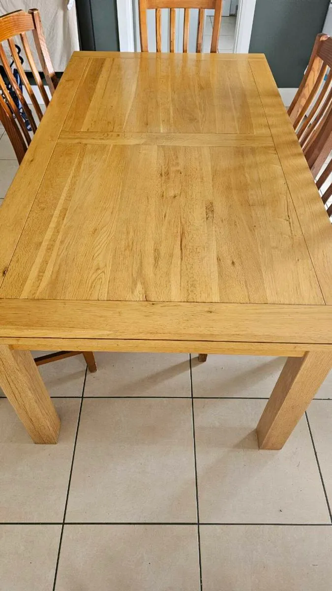 Extendable Table & 6 x Chairs - Image 2