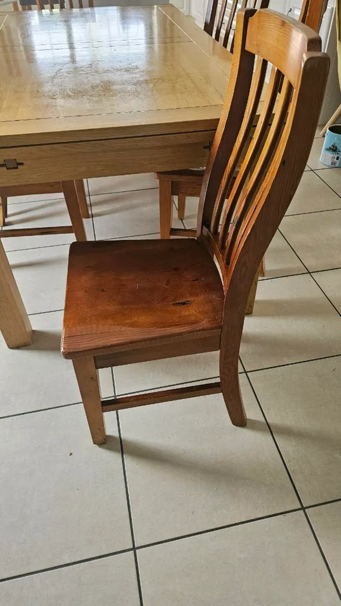 Extendable Table & 6 x Chairs - Image 3