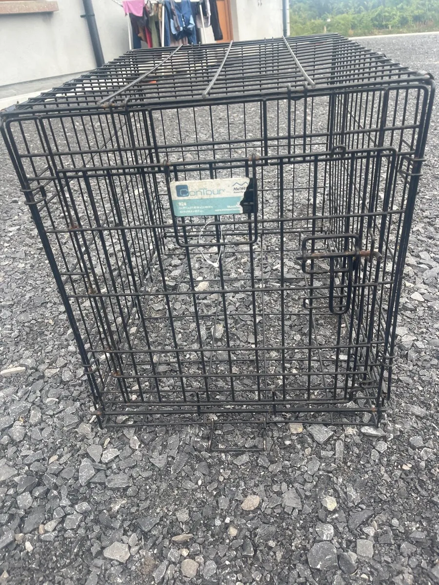 Collapsible dog crate - Image 1
