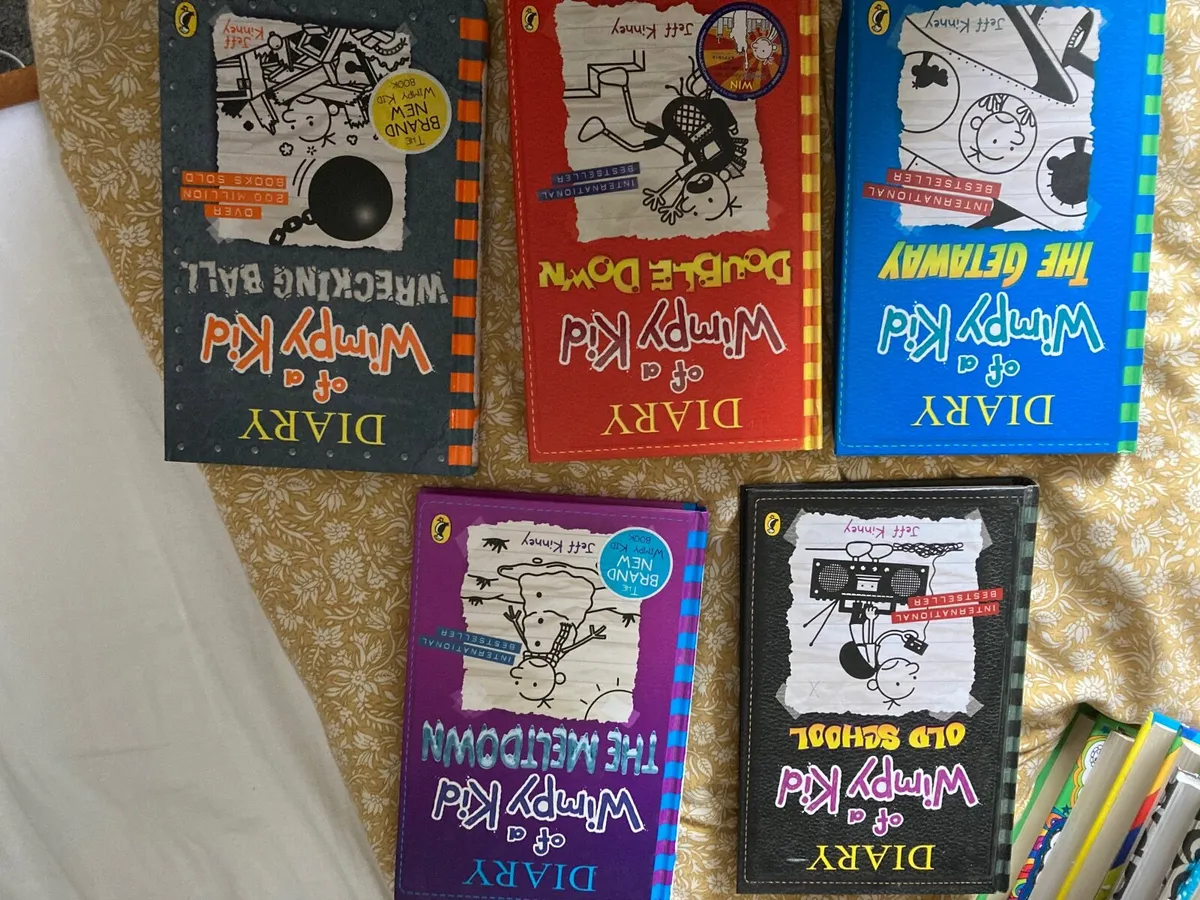 Diary of a wimpy kid books - Image 2