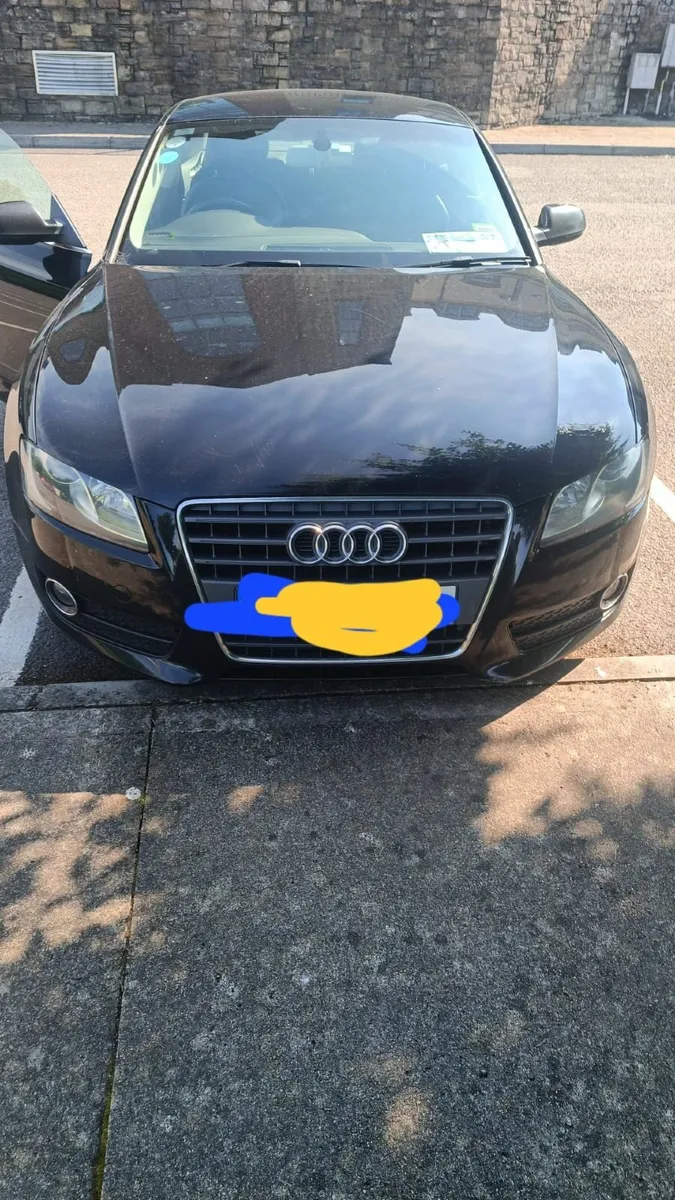Black Audi A5 2009 - Image 1
