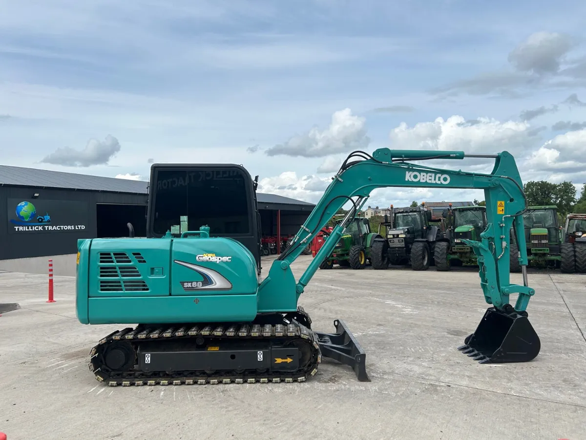 2017 Kobelco SK 60-8 C/W Thumb Grab - Image 1