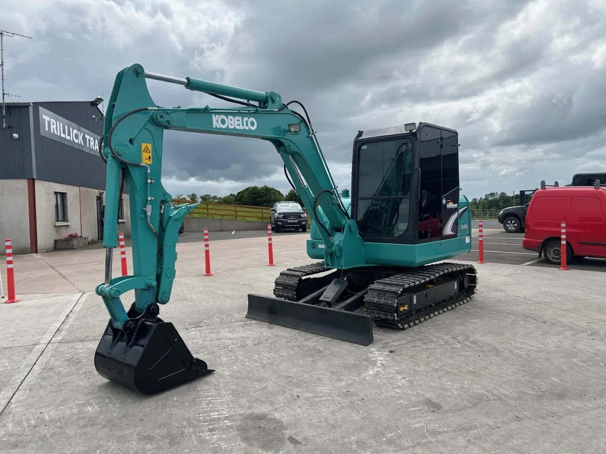 2017 Kobelco SK 60-8 C/W Thumb Grab - Image 4