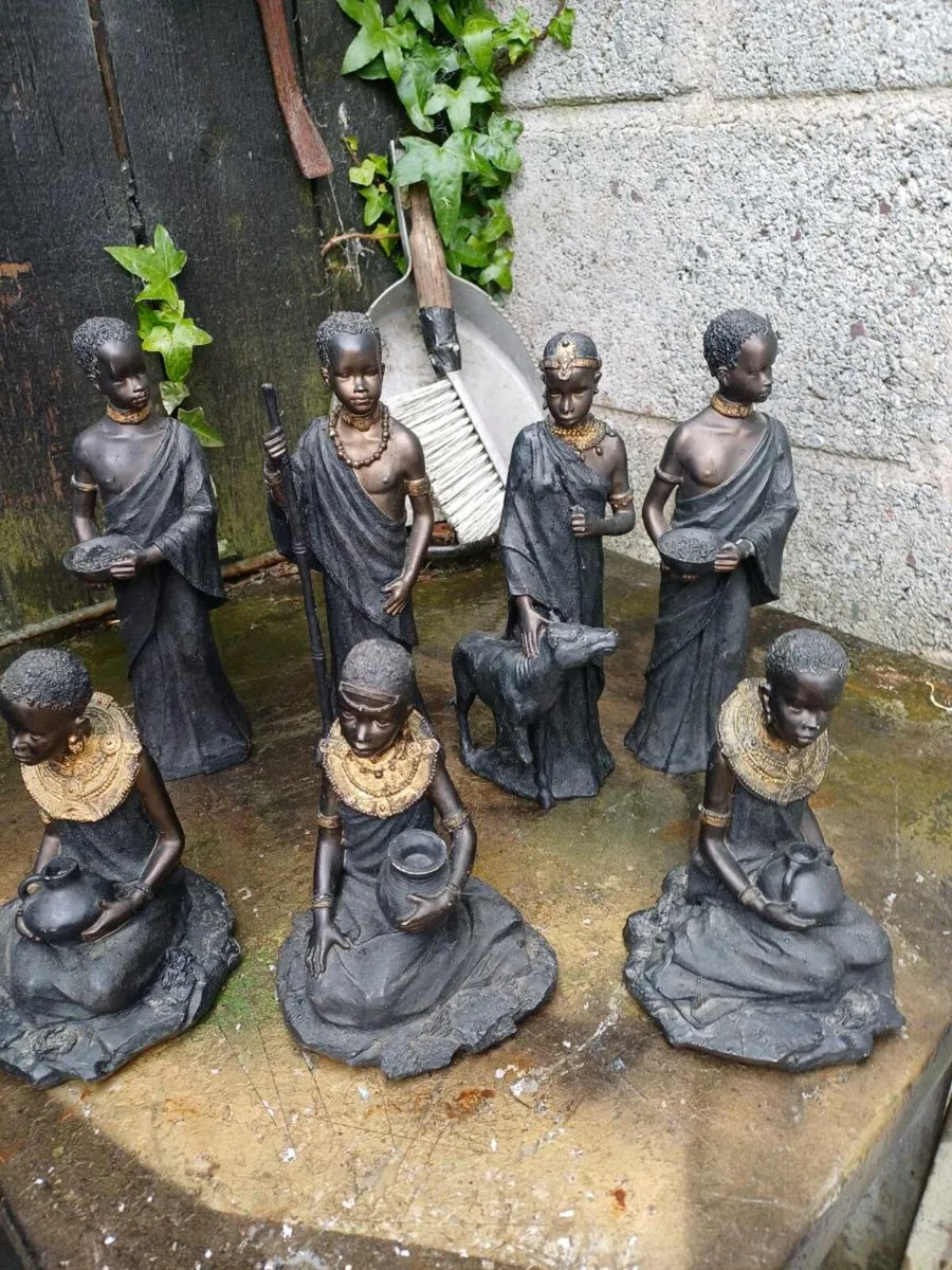 Vintage African Figures - Image 2
