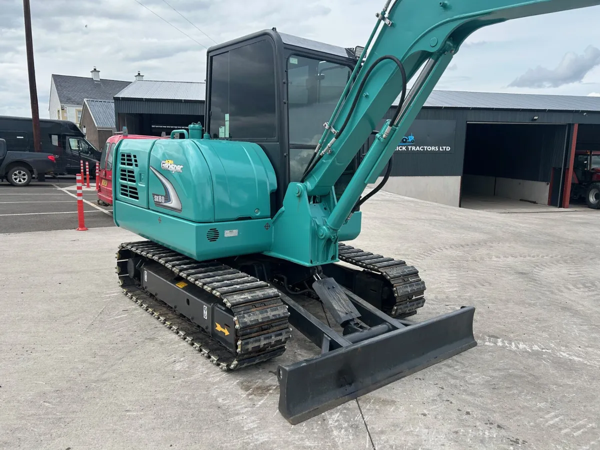 2017 Kobelco SK 60-8 C/W Thumb Grab - Image 3