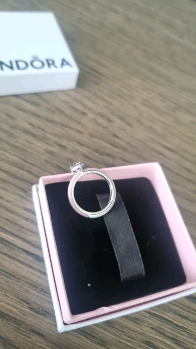 Pandora Pink Chakra Heart Ring - Image 3
