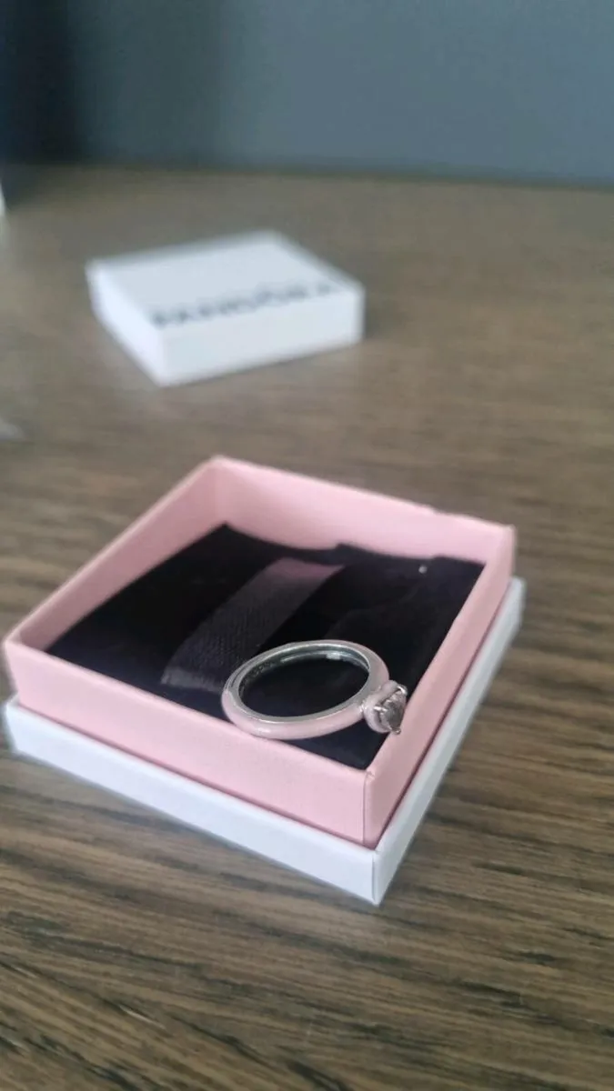 Pandora Pink Chakra Heart Ring - Image 4
