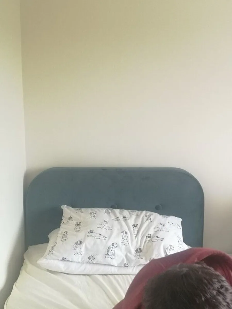 Teal 3ft single bed - Image 1